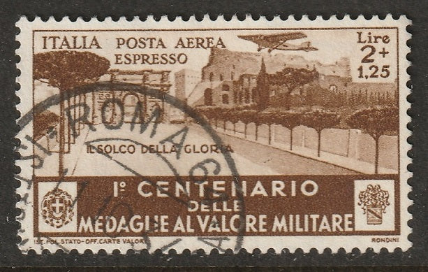 Italy 1934 Sc CE8 air post express used