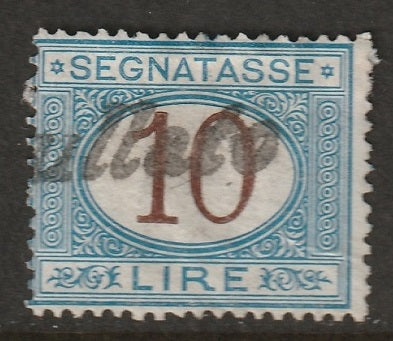 Italy 1874 Sc J19 postage due used