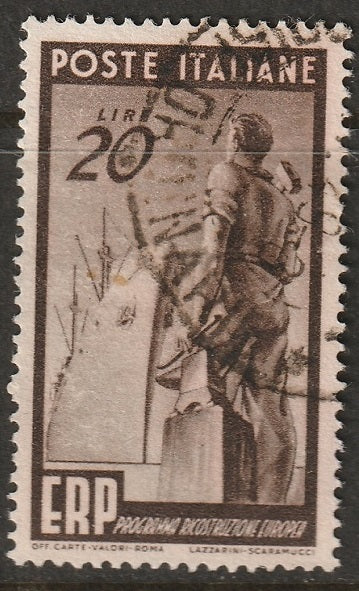 Italy 1949 Sc 517 used