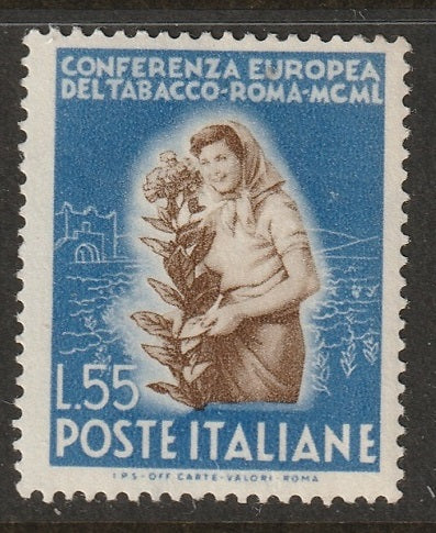 Italy 1950 Sc 546 MH*