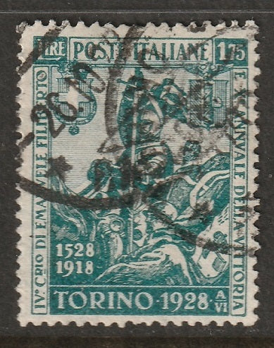 Italy 1928 Sc 207 used