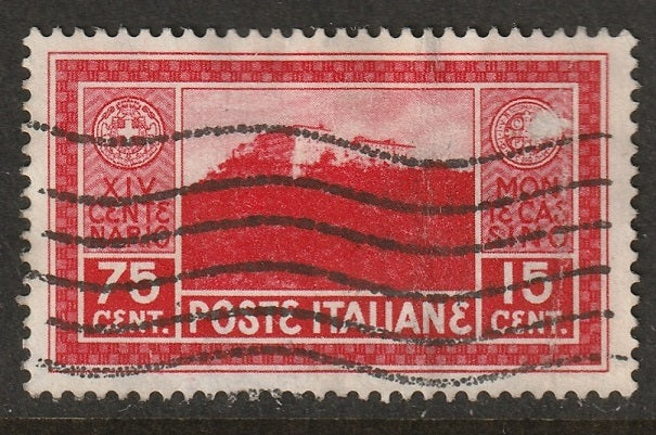 Italy 1929 Sc 235 used surface damage