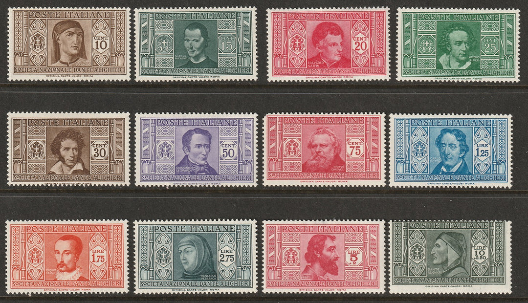 Italy 1932 Sc 268-79 set MH*