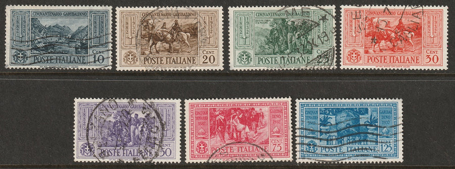 Italy 1932 Sc 280-6 partial set used