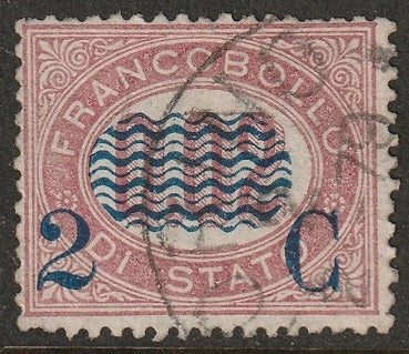 Italy 1878 Sc 37 used Torino cancel