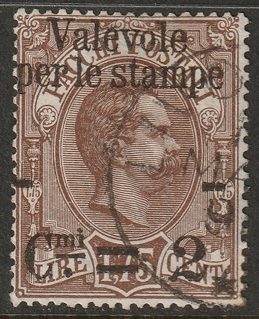 Italy 1890 Sc 63 used Livorno cancel