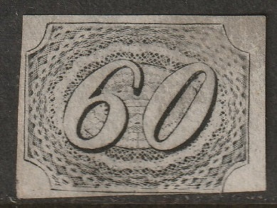 Brazil 1844 Sc 9 MNG(*)