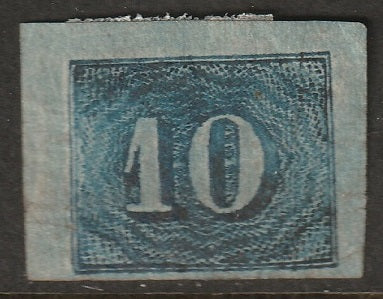 Brazil 1854 Sc 37 MNG(*)