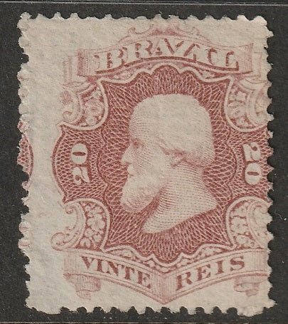 Brazil 1866 Sc 54 MLH*