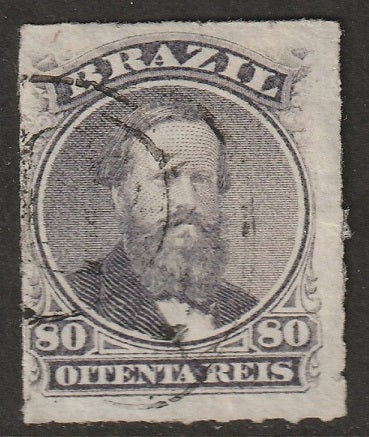 Brazil 1877 Sc 64 used