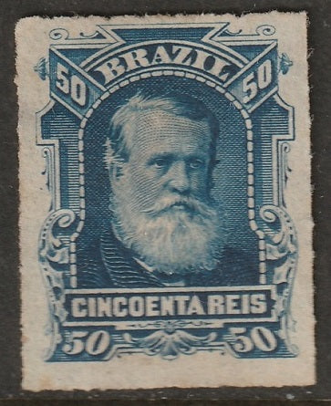 Brazil 1878 Sc 70 MNG(*) toning