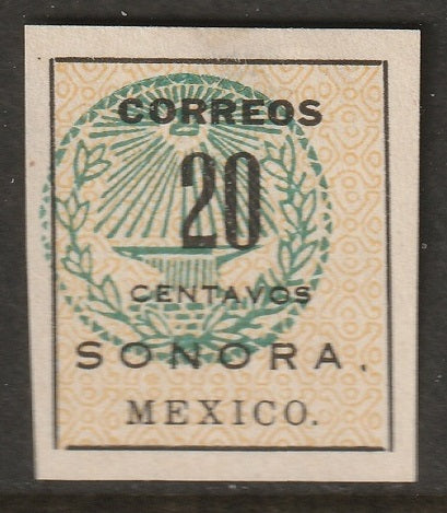 Mexico 1914 Sc 409 MNGAI(*) small thin