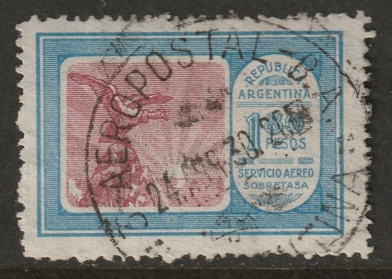 Argentina 1928 Sc C18 air post used