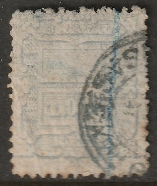 Brazil 1888 Sc 98 used faded thin