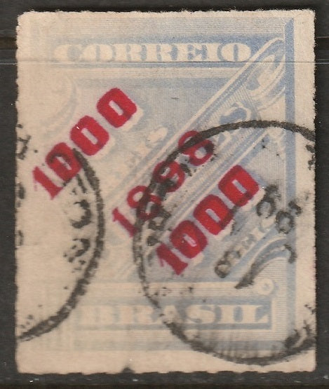 Brazil 1898 Sc 135 used faded