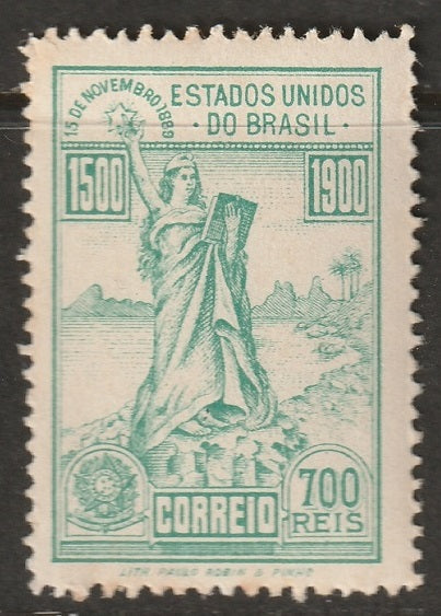 Brazil 1900 Sc 165 MNH** some perf toning