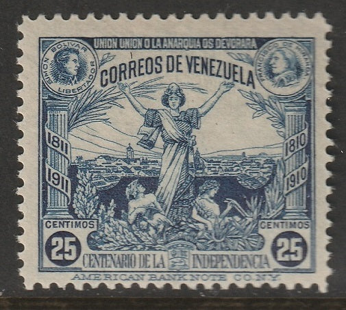 Venezuela 1910 Sc 249 MNH**