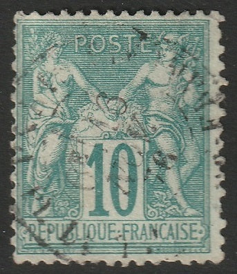 France 1876 Sc 68 used