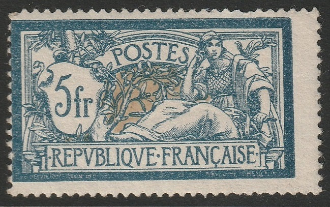 France 1900 Sc 130 MLH* thin