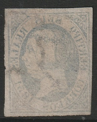 Spain 1851 Sc 10 used spider cancel