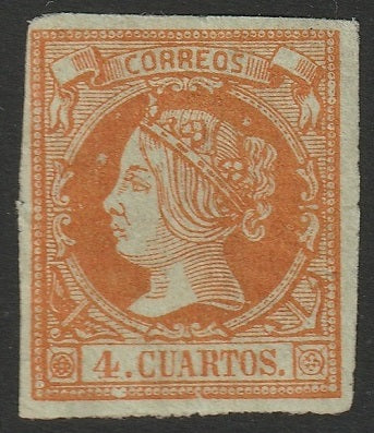 Spain 1860 Sc 50 MLH*