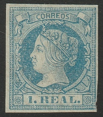 Spain 1860 Sc 53 MNG(*)