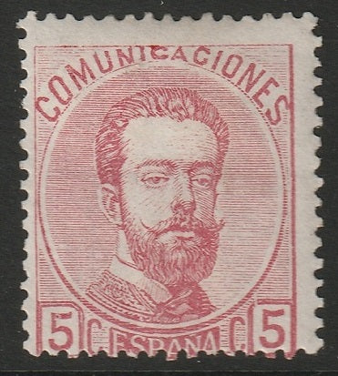 Spain 1873 Sc 178 MH*