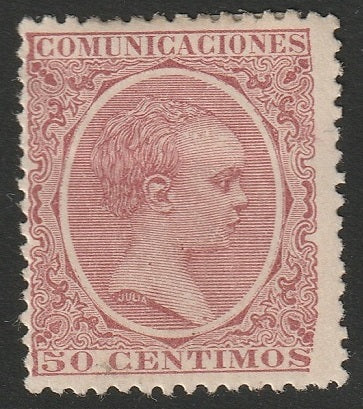 Spain 1889 Sc 266 MH*