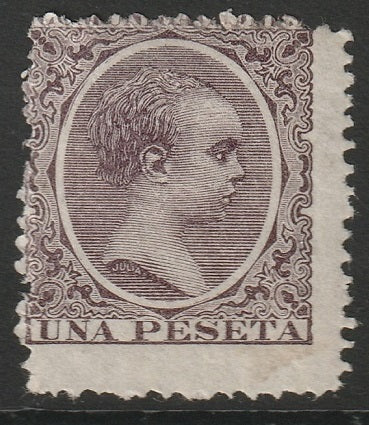 Spain 1889 Sc 268 MH*