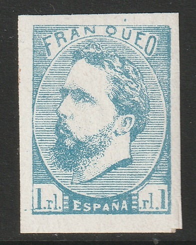 Spain 1881 Sc X1 Carlist 1st reprint MNH**