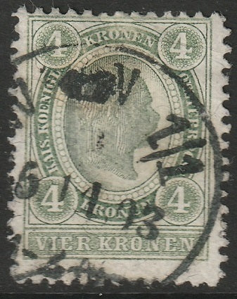 Austria 1899 Sc 85 used