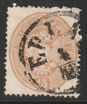 Austria 1863 Sc 21 used