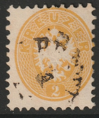 Austria 1864 Sc 22 used