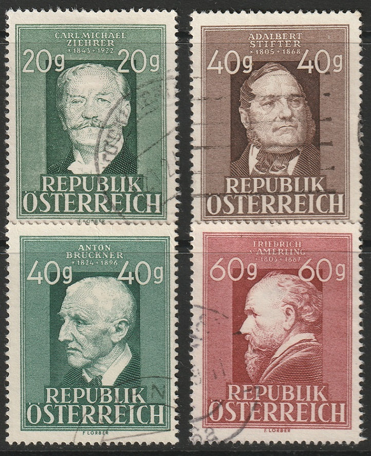 Austria 1948 Sc 516-9 set used