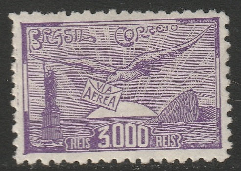 Brazil 1929 Sc C25 air post MLH*