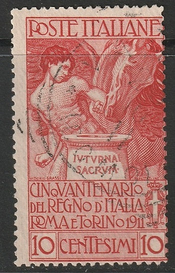 Italy 1911 Sc 121 used Como cancel