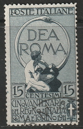 Italy 1911 Sc 122 used