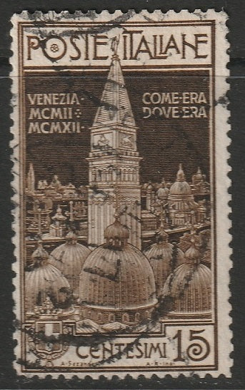 Italy 1912 Sc 125 used