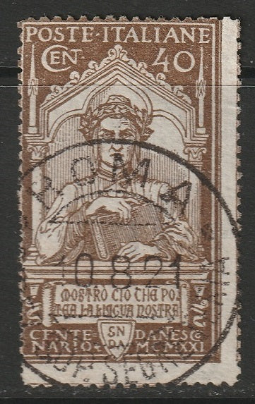 Italy 1921 Sc 135 used Roma cancel