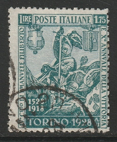 Italy 1928 Sc 207 used