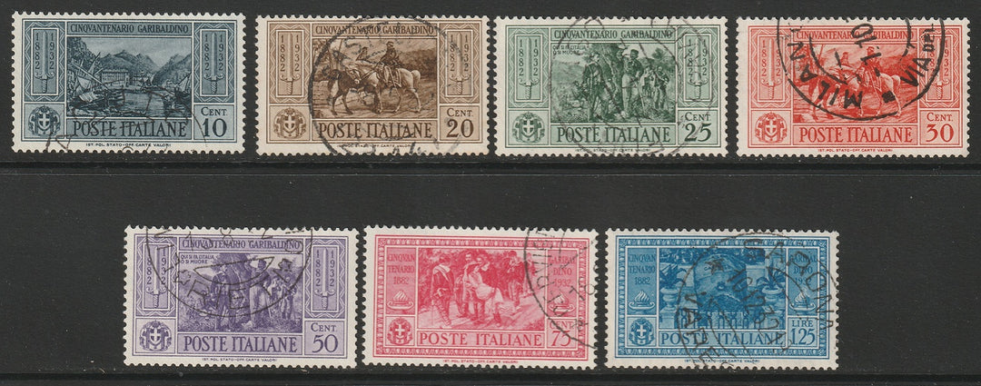 Italy 1932 Sc 280-6 partial set used