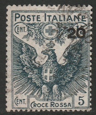 Italy 1916 Sc B4 used