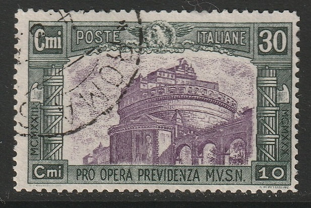 Italy 1930 Sc B35 used Roma cancel