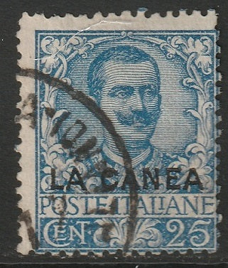 Italian Offices Crete 1906 Sc 8 used