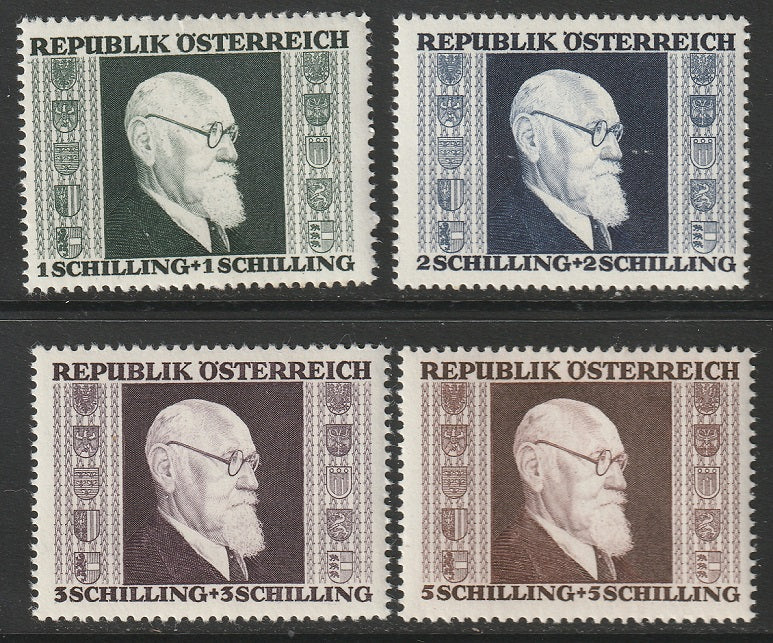 Austria 1946 Sc B167-70 set MNH**