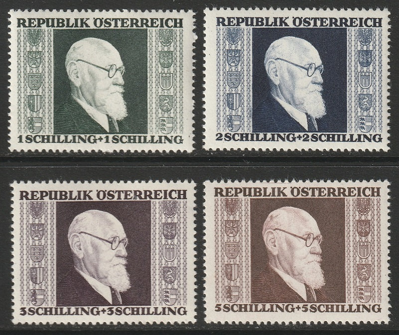 Austria 1946 Sc B167-70 set MNH**