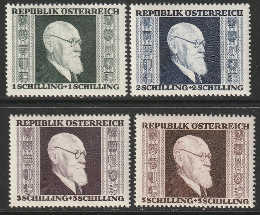 Austria 1946 Sc B167-70 set MNH**