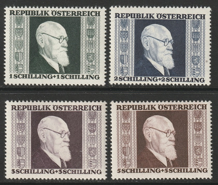 Austria 1946 Sc B167-70 set MNH**