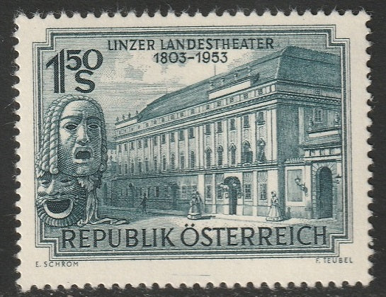 Austria 1953 Sc 589 MNH**