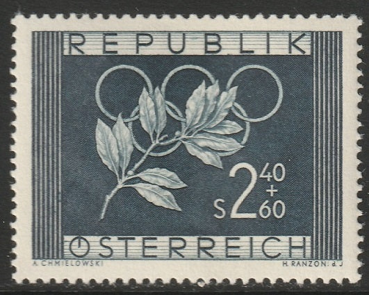 Austria 1952 Sc B277 MLH*